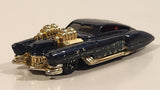 2004 Hot Wheels Demonition Evil Twin Dark Blue Die Cast Toy Car Vehicle