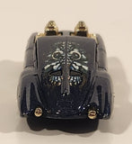 2004 Hot Wheels Demonition Evil Twin Dark Blue Die Cast Toy Car Vehicle