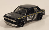 2009 Hot Wheels Datsun Bluebird 510 Black Die Cast Toy Car Vehicle