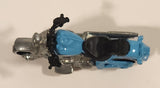 2014 Hot Wheels HW Workshop: HW Garage H-D Harley Davidson Fat Boy Motorcycle Turquoise Die Cast Toy Car Vehicle