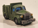 Sabre Truck Green Resin 4 1/4" Vehicle Car Model Ornament