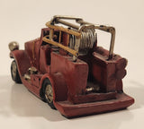 Sabre Fire Truck Red Resin 4" Vehicle Car Model Ornament