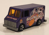 2005 Hot Wheels Asphalt Jungle Combat Medic Delivery Truck Van Purple Die Cast Toy Car Vehicle