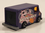 2005 Hot Wheels Asphalt Jungle Combat Medic Delivery Truck Van Purple Die Cast Toy Car Vehicle