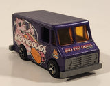 2005 Hot Wheels Asphalt Jungle Combat Medic Delivery Truck Van Purple Die Cast Toy Car Vehicle