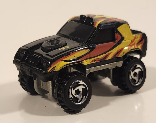 1994 Hot Wheels Off Road Explorers Gulch Stepper Black Die Cast Toy Car Vehicle