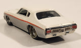 2006 Hot Wheels G Machines '70 Chevelle White 1/50 Scale Die Cast Toy Muscle Car Vehicle with Rubber Tires