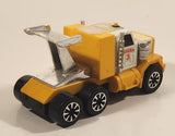 Vintage Tonka 131 GMC Semi Truck Big Rig Teal Yellow and White Pressed Steel Toy Vehicle wtih Spoiler