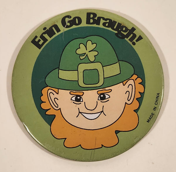 Erin Go Braugh! Ireland Forever St. Patrick's Day 3" Button Pin