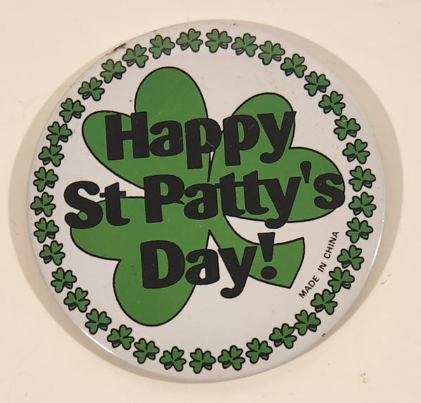 Happy St. Patrick's Day 3" Button Pin