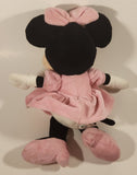 Kids Preferred Disney Baby Minnie Mouse Pink Polka Dot Dress 12" Plush Stuffed Toy with Crinkle Bow