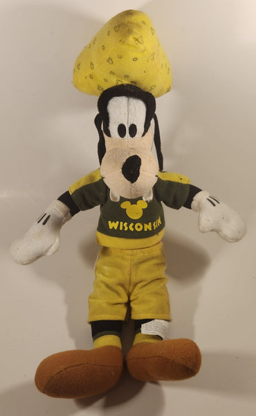 Sega Disney Goofy with Cheese Wedge Hat I Love Wisconsin 18" Plush Stuffed Toy