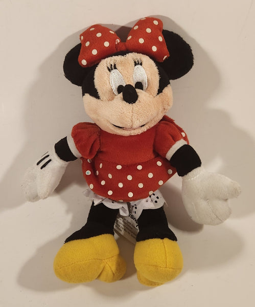 Disney Character Direct Limited Minnie Mouse Polka Dot Dress 8" Plush Stuffed Toy