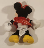 Disney Character Direct Limited Minnie Mouse Polka Dot Dress 8" Plush Stuffed Toy