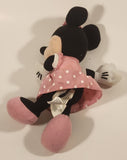 2012 Disney Enterprises Minnie Mouse Pink Polka Dot Dress 8" Plush Stuffed Toy