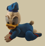 1995 Mattel Disney Touch & Crawl Baby Donald Duck Crawling 12" Plush Stuffed Toy