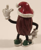 1987 Calrab The California Raisins Christmas Santa Claus Hat 3" PVC Toy Figure
