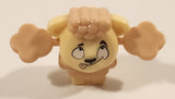 2019 Ferrero Kinder Joy Easter EN519 Yellow Sheep Lamb 1 3/8" Tall Toy Figure