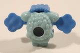 2019 Ferrero Kinder Joy Easter EN519 Blue Sheep Lamb 1 3/8" Tall Toy Figure