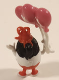 Ferrero Kinder Surprise MPG SE297 Egg Holding Pink Balloons 1 1/2" Tall Toy Figure