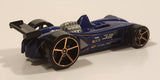 2006 Hot Wheels Tor-Speedo Dark Blue Die Cast Toy Car Vehicle