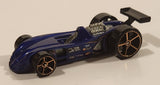 2006 Hot Wheels Tor-Speedo Dark Blue Die Cast Toy Car Vehicle