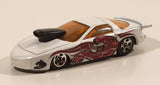 2005 Hot Wheels Wild Cats Pro Stock Firebird Pearl White Die Cast Toy Race Car Vehicle