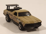 2004 Hot Wheels Camouflage '68 El Camino Light Brown Tan Die Cast Toy Muscle Car Vehicle