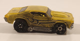 2005 Hot Wheels First Editions: X-Raycers '69 Chevelle Clear Yellow Die Cast Toy Car Vehicle