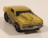 2005 Hot Wheels First Editions: X-Raycers '69 Chevelle Clear Yellow Die Cast Toy Car Vehicle
