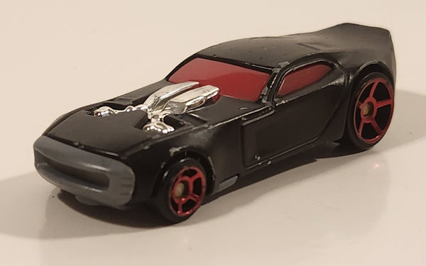 2009 Hot Wheels McDonald's Nitro Doorslammer Aston Martin Black Die Cast Toy Car Vehicle