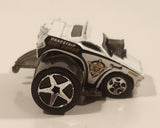 2005 Hot Wheels Roll Patrol Plymouth Barracuda Fat Bax White Die Cast Toy Car Vehicle