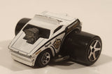 2005 Hot Wheels Roll Patrol Plymouth Barracuda Fat Bax White Die Cast Toy Car Vehicle