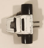 2005 Hot Wheels Roll Patrol Plymouth Barracuda Fat Bax White Die Cast Toy Car Vehicle