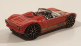 2012 Hot Wheels Faster Than Ever Ford GTX1 Red Die Cast Toy Car Vehicle