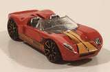 2012 Hot Wheels Faster Than Ever Ford GTX1 Red Die Cast Toy Car Vehicle