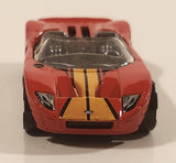 2012 Hot Wheels Faster Than Ever Ford GTX1 Red Die Cast Toy Car Vehicle