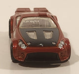 2010 Hot Wheels HW Premiere Scorcher Metalflake Dark Red Orange Die Cast Toy Car Vehicle