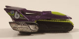 2013 Hot Wheels Road Rockets Tread Air Metalflake Purple Die Cast Toy Car Vehicle