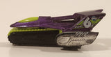 2013 Hot Wheels Road Rockets Tread Air Metalflake Purple Die Cast Toy Car Vehicle