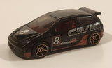 2006 Hot Wheels Honda Civic Type R Black Die Cast Toy Car Vehicle