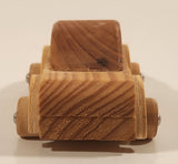 Wood Sedan 4 1/4" Long Toy Car Vehicle