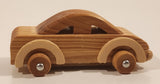 Wood Sedan 4 1/4" Long Toy Car Vehicle