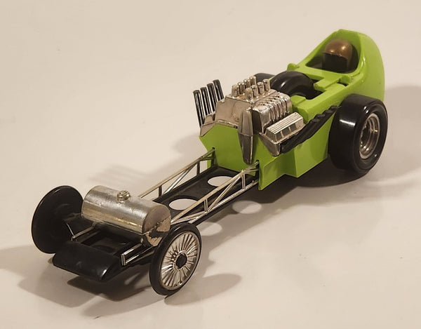 Rare Vintage 1971 Kenner General Mills SSP Racers Rail Bird Single Wheeled Green Plastic Toy Car Vehicle