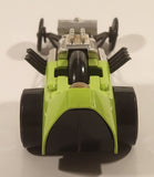 Rare Vintage 1971 Kenner General Mills SSP Racers Rail Bird Single Wheeled Green Plastic Toy Car Vehicle