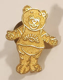 BCCH British Columbia Children's Hospital Foundation Teddy Bear 3/4" x 1" Gold Tone Metal Lapel Pin