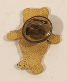 BCCH British Columbia Children's Hospital Foundation Teddy Bear 3/4" x 1" Gold Tone Metal Lapel Pin