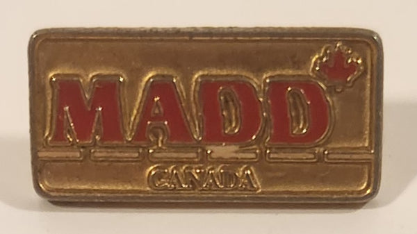 MADD Canada Mothers Against Drunk Driving Enamel Metal Lapel Pin