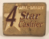 Walmart 4 Star Cashier Enamel Metal Lapel Pin