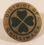 District of Chilliwack, B.C. Canada Round Metal Lapel Pin